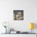 "Saint George Slaying the Dragon" Stretched Canvas
