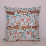 "Fleet of the Holy League" Premium Pillow