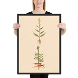 "Give me a hand" Framed Poster