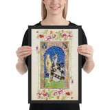 "Unicorn's Bride" Framed poster