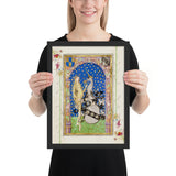 "Unicorn's Bride" Framed poster