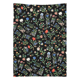 "Botanical illuminations" Black Tapestry