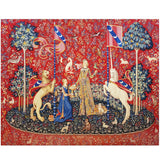 "Lady and Unicorn: Taste" Canvas