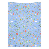 "Botanical illuminations" Blue Tapestry