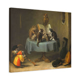 "Concert of Cats" Stretched Canvas