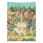 "The Unicorn purifies water" Tapestry