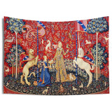 "Lady and Unicorn: Taste" Tapestry