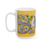 "Red Rose of Lancaster" Ceramic Mug