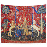 "Lady and Unicorn: Taste" Tapestry