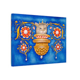 "King of Cats" Stretched Canvas