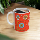 "Whimsical Jewels" Ceramic Mug