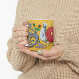 "Red Rose of Lancaster" Ceramic Mug