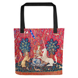 "Lady and Unicorn: Sight" Tote