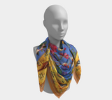 "Princess Soraya" Floral Scarf