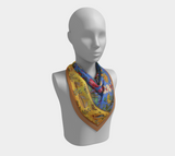 "Princess Soraya" Floral Scarf