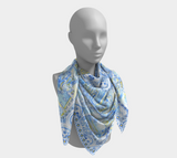 "Baroness of Carini" Square Scarf