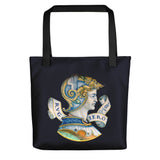 "Bradamante and Ruggiero" Tote bag