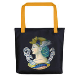 "Bradamante and Ruggiero" Tote bag